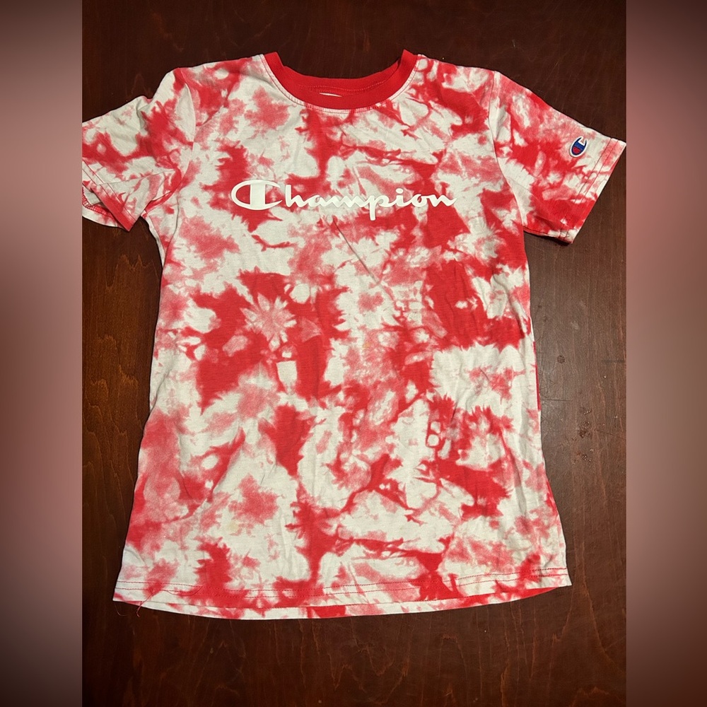 Champion Tie Die Tee size Youth Large